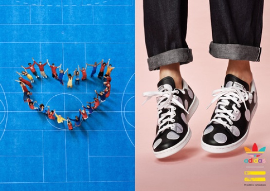 Adidas and Pharrell williams polka dots big collection 14